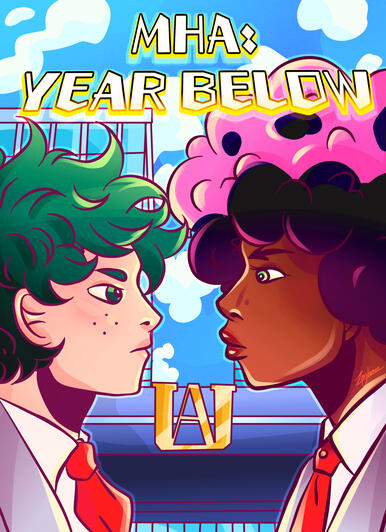 MHA inspired OC poster concept