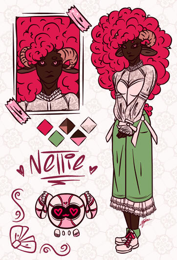 Original character design for BeriBrei&#39;s sonaworld!