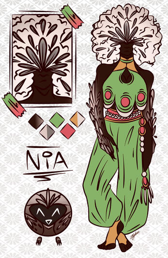 Original character design for BeriBrei&#39;s sonaworld!